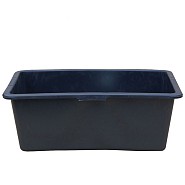 Rechthoek kuip 65 liter l.72 x b.51 x h.27 cm ~