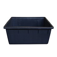 Rechthoek kuip 150 liter l.80 x b.63 x h.38 cm ~