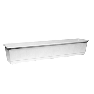 Balkonbak STANDARD 80 cm wit ~
