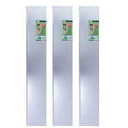 Graskant metaal 20 x 118 cm ~