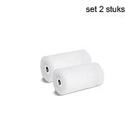 Lakrol schuim, recht 5 cm ø 15 mm-2 st ~