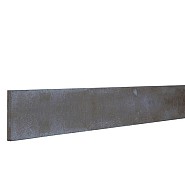 Betonplaat stampbeton 25x3,5x184 cm. antraciet. ~