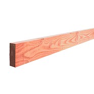 Douglas geschaafde balk 6,5x14 cm groen geïmpregneerd