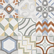 Keramische tegel Geoceramica® Porto Mix 60x60x4 cm. ~