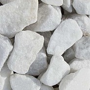 Extra White breuksteen 40-80 mm. - 1 m³ BigBag á 1600 kg. ~