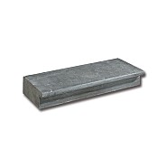 Spotted Bluestone traptrede gezoet met neus 100x35x15 cm. ~