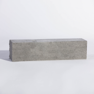 Strakke stapelblok kleurvast 1-zijdig grey-black 60x15x15 cm. (uitlopend 2026) ~