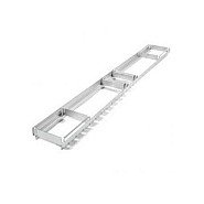 ACO SlotLine ophoogelement 27 mm. RVS 100 cm. ~