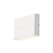 Konstsmide Chieri matt white flush twinlight 2x6W PowerLED 230V ~