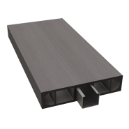 Dual Straight omheining plank Wenge Brown 180x12x2,7 cm ~