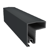 Dual Straight topprofiel aluminium