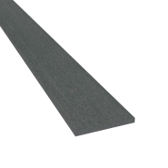 Dual Straight Privacy Lamel Graphite Black 35x3 mm (BxD) L=103 cm. ~
