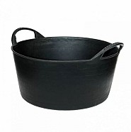 Kuip zwart flexibel 10 liter ~