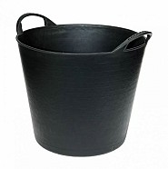 Kuip zwart flexibel 20 liter ~