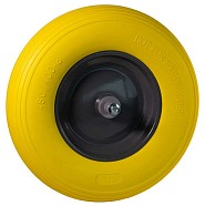 Wiel Hummer compleet SOFT Geel Nooit Meer Lek ~