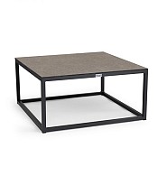 Rio Coffee Table Large Trespa Dark Basalt 80x80x40 cm. ~