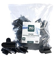 WS Voegkruisjes - afstandhouders 5 mm. 50 st./zak (spacer 5,5cm hoog)~