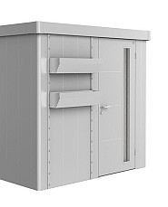 FloraBoard voor berging Neo zilver-metallic ~