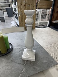 Pottery Pots Candy M Candle Holder Glossy White 51-16~