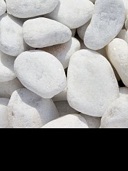 Crystal White grind 25-40 mm. - 0,7 m³ BigBag à 1100 kg. ~