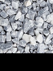 Icy Blue grind (budget) 8-16 mm. - 0,7 m³ BigBag á 1100 kg. ~