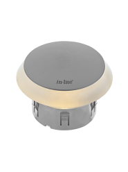 In-Lite Puck Rosé Silver Ø60 mm. 12V/1,5W LED ~