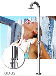 Outdoor Shower/Design Buiten Douche, RVS, UDUS Enkele aansluiting + Handdouche~