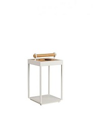 Lux Solar Lamp Small Creme White ~