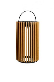 Glow Solar Lamp Tubes Large Charcoal ~