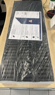 ACO Garagepack lijngoot met kunststof rooster 3 st. ~