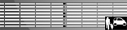 ACO (los) langstaafrooster RVS 100 cm. ~