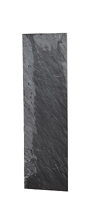 Decoplaat Black Slate 220x50x4-6 cm. (uitlopend 2026) OP=OP ~