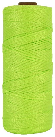 Uitzetkoord groen/geel 1,5mm 50m ~