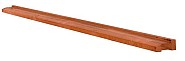 Hardhouten fundamentbalk 4,5x8,5x300 cm. ~