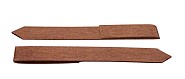 Mevosteel eindverbindingsclippen 30,5 cm. ongecoat (Corten) ~