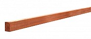 Azobe Hardhouten regel, 4-zijdig glad geschaafd 4,5x9x400 cm. ~