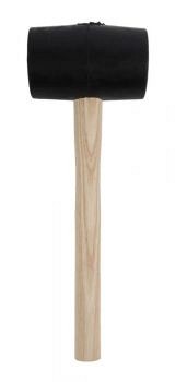 Rubberen hamer – 680 gram – Essenhouten steel – 100% FSC ~