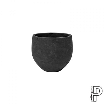 Pottery Pots plantenbak Mini Orb S Black Washed ø18x15 cm ~