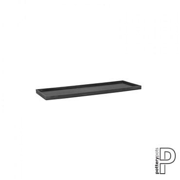 Pottery Pots plantenschaal Saucer Jort S, Fiberstone Grey 85x34x4 cm ~