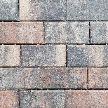 BSS tricolore 21x10,5x6 cm. ~