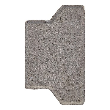 H-profiel klinker grijs 10x16,5/11,5x8 cm. ~