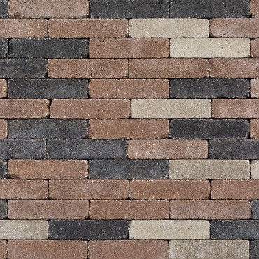Rough Paving Norg waalformaat 20x5x7 cm. ~