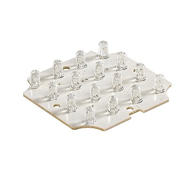 GardenLights - SMD LED unit 16x wit + warm wit 12V/1W ~