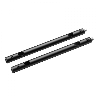 Extension Pole 300mm Black 2pack ~