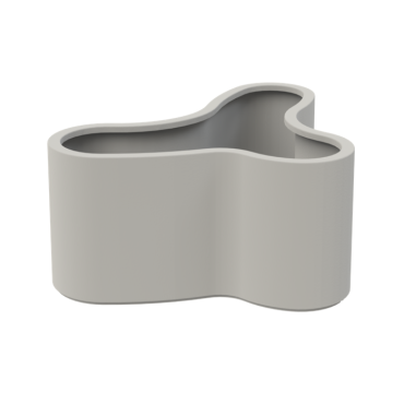 Organisch gevormde mat Polyester plantenbak