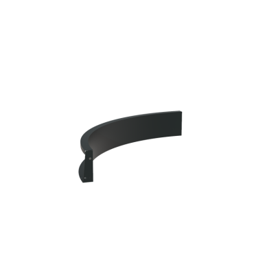 Keerwand binnenbocht - Aluminium