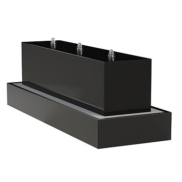 Aluminium waterblok 300x70x70 cm. (4 mm.) ~