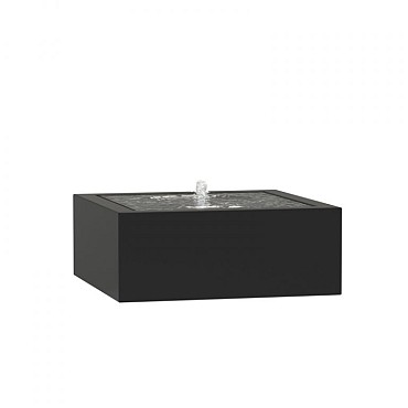 Aluminium watertafel (LxBxH) 100x100x40 cm. (3 mm.) ~