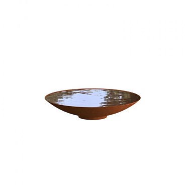 Waterschaal 100x21 cm. (3 mm. CorTen) ~