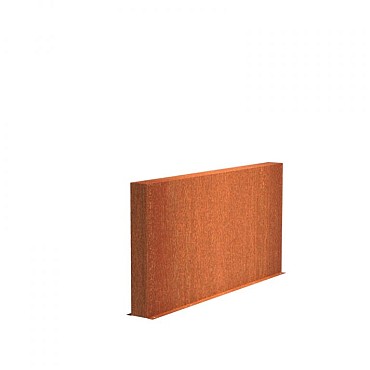 CorTen wand (BxDxH) 200x15x100 cm. (2 mm.) ~